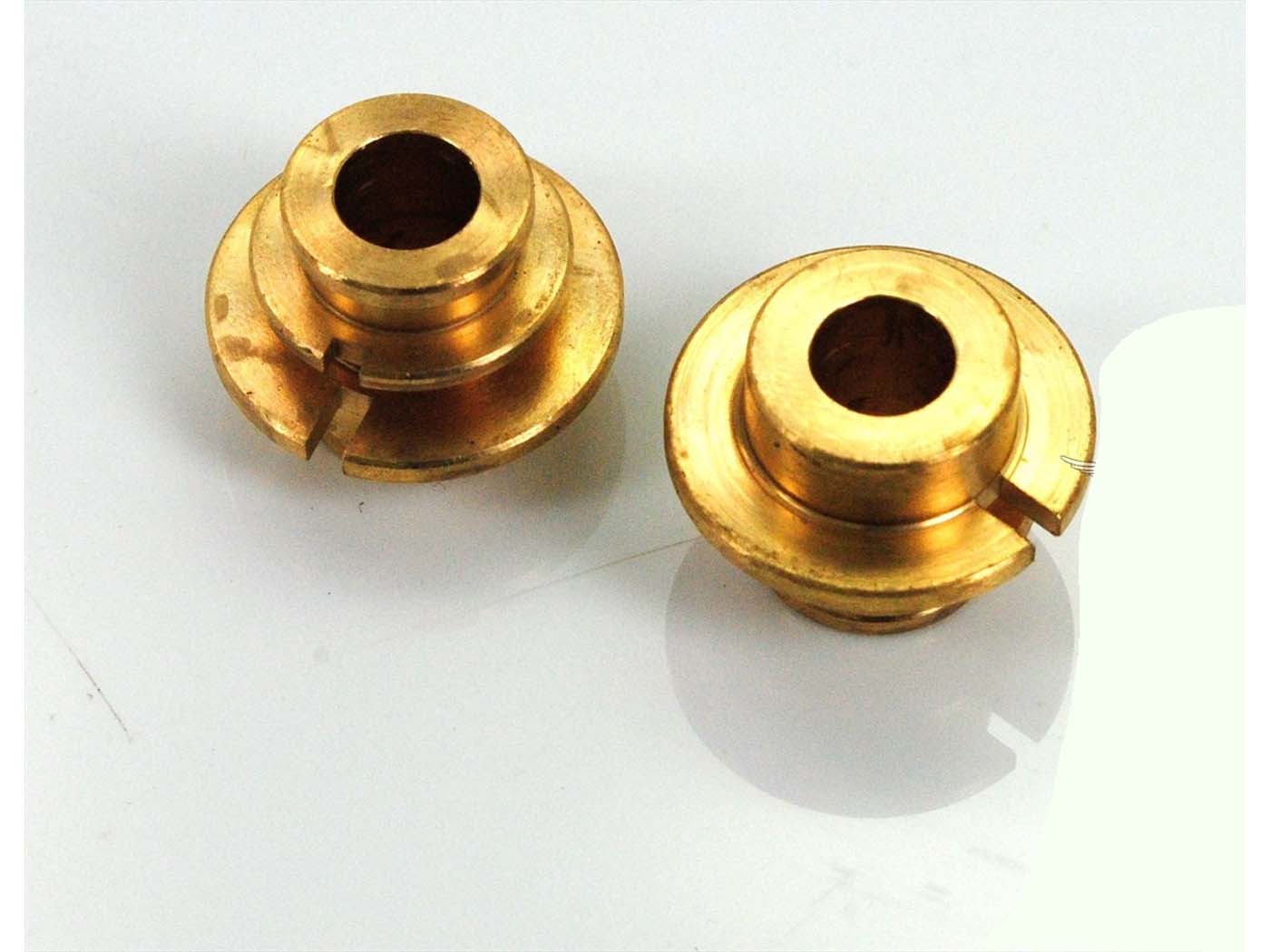 Diverse / Import Opěrka pružiny přední vidlice MOGA, mosazná, sada 2 kusů pro Kreidler, Florett, RS, RMC, LF, LH, TM MG00026260