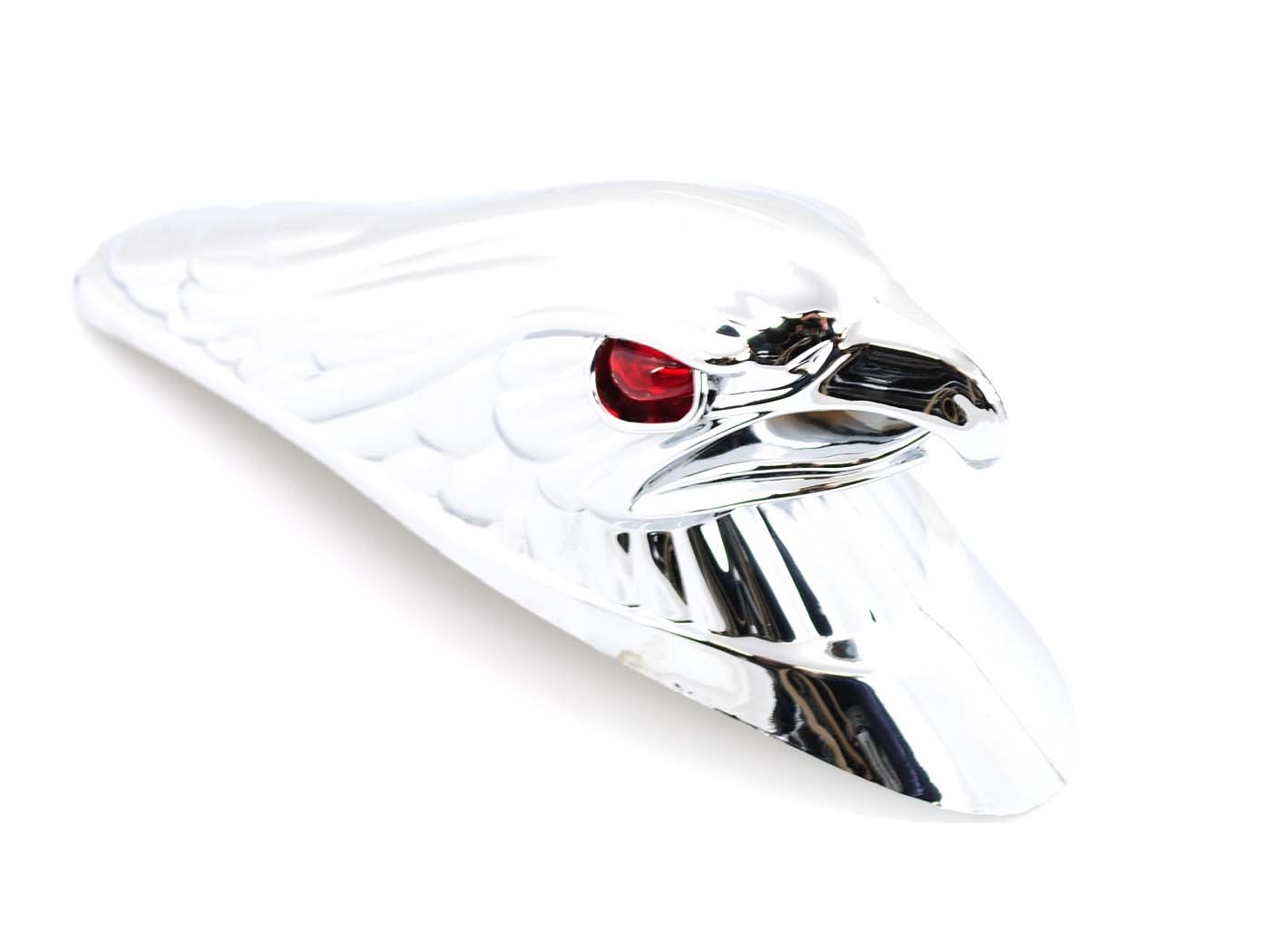 Diverse / Import Figurka na blatník ve tvaru orla, plastová, pochromovaná, 180 mm, pro Zündapp, Kreidler, Hercules, Puch, Simson MG00007631