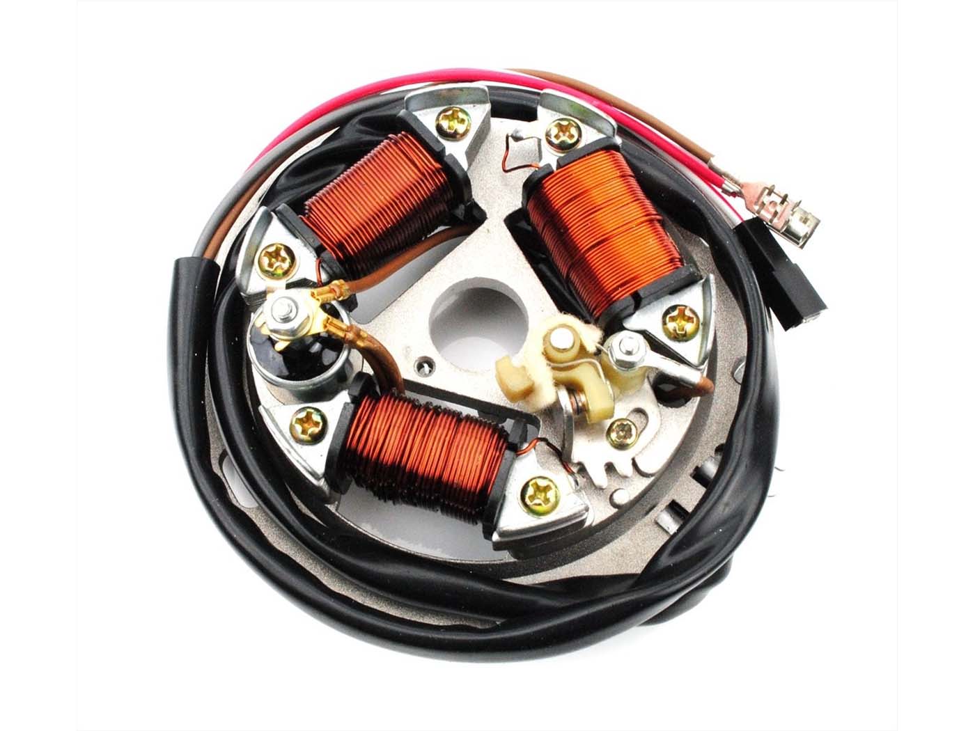 Diverse / Import Základní deska zapalování 12 V 11 cm pro Simson, Schwalbe, S51, S70, KR51/2 MG00041403