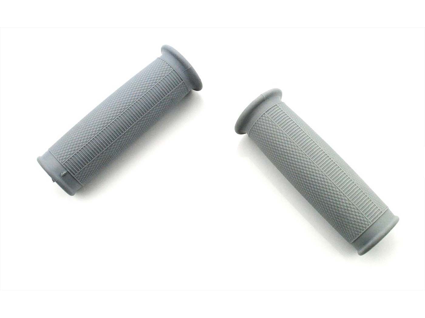 Diverse / Import Sada gumových gripů šedá 120 mm 36 mm/28 mm/24 mm pro NSU Quickly N, S, L, Simson SR 1, 2, 2E, KR 50 MG00077292