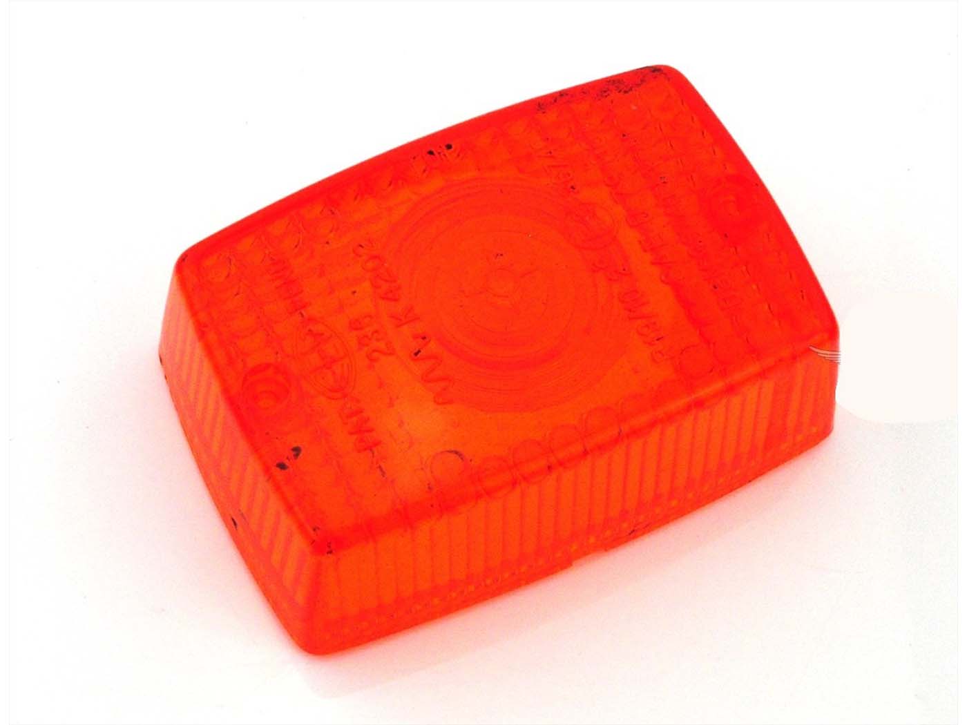 Diverse / Import Oranžové sklo blikače pro Zündapp KS 80, Hercules, Prima MK K 50, Kreidler Florett, Puch, Moped Mokick MG00099284