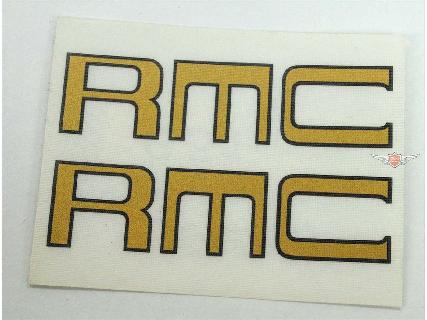 Diverse / Import Nálepka na nádrž zlato-černá 70 mm x 18 mm pro Kreidler Florett MG00083252