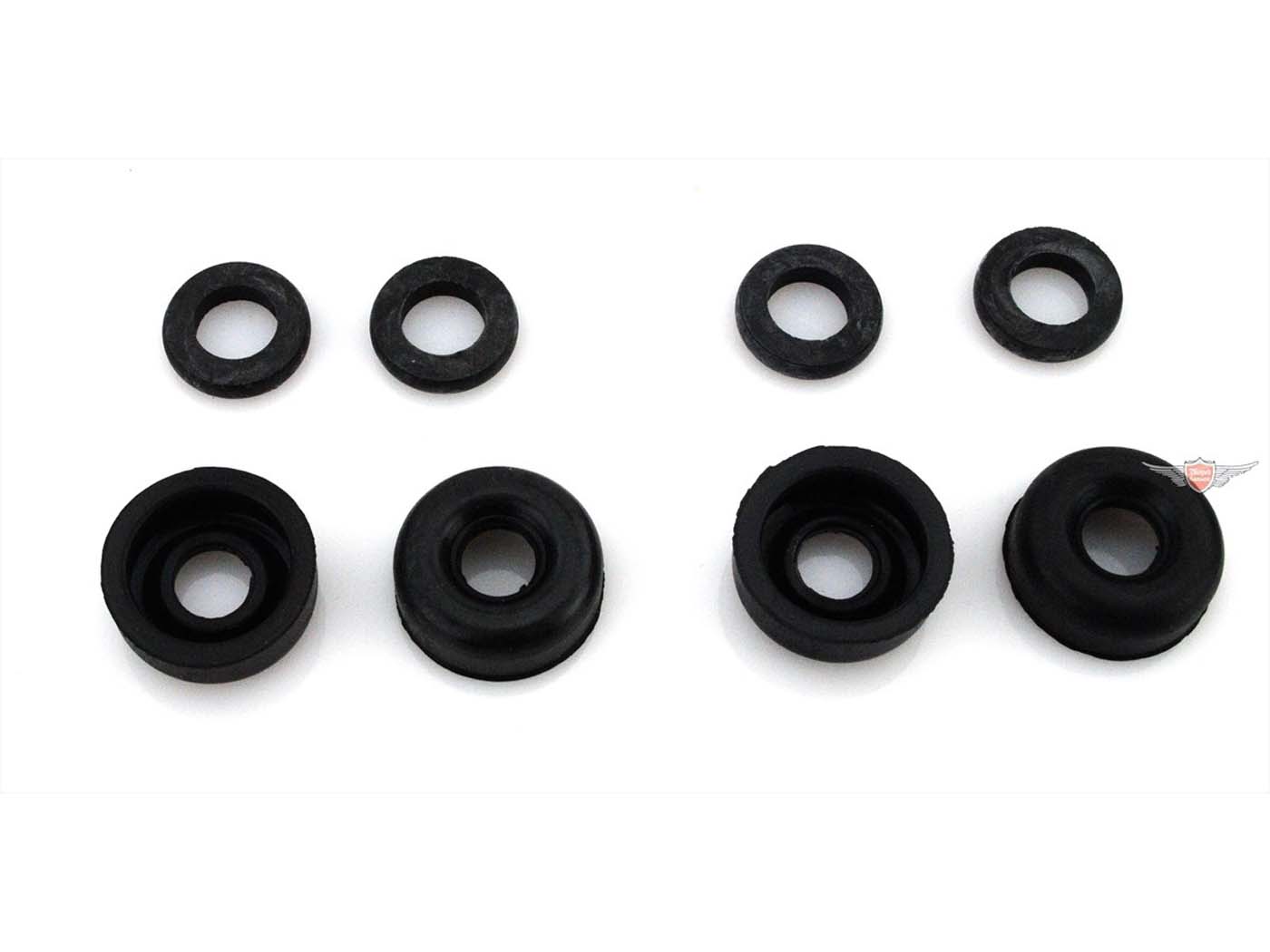 Diverse / Import Sada gum brzdového válce, černá, pro Piaggio APE TM P 50, 50 FL 2 MG00032257