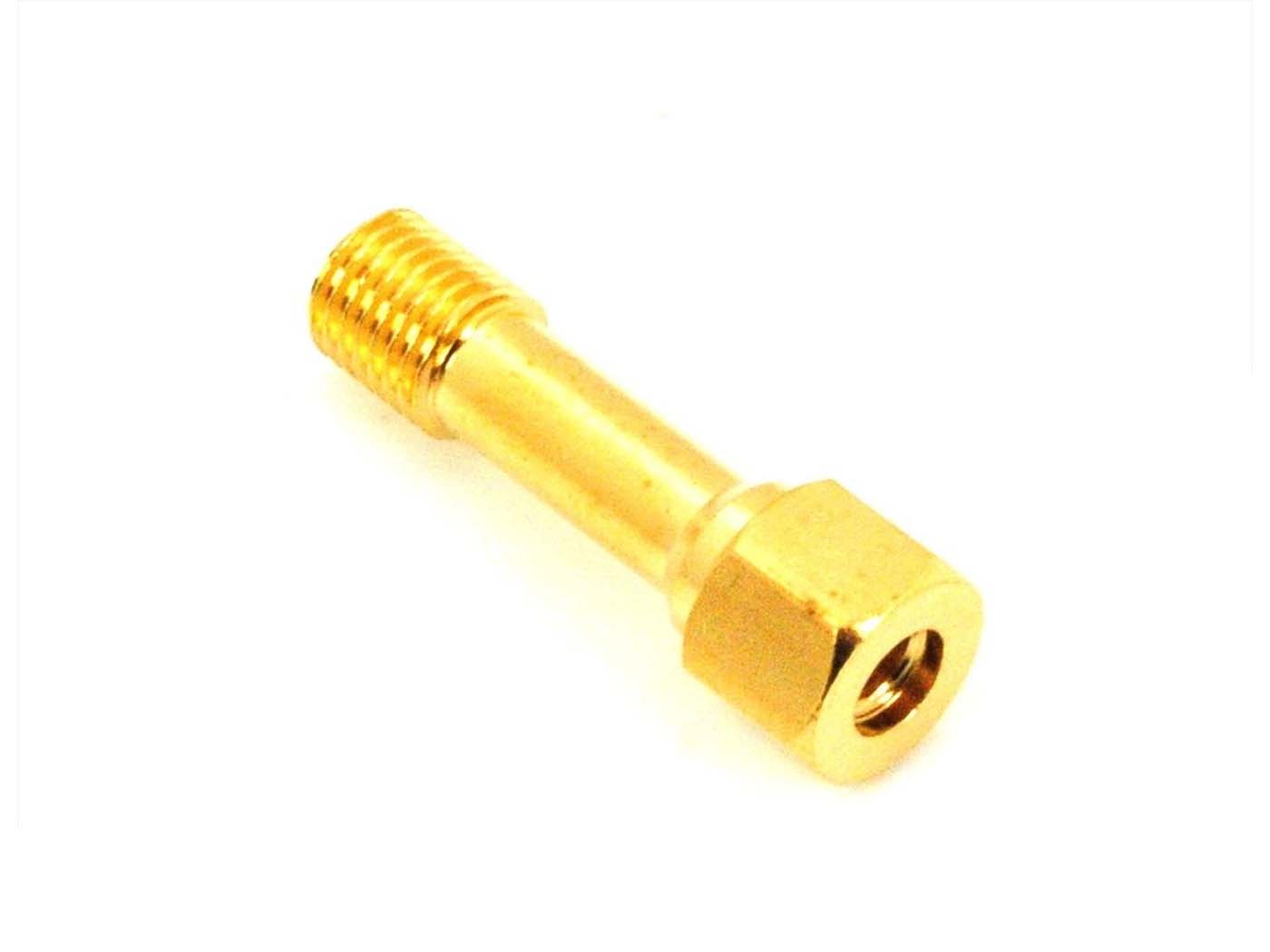 Diverse / Import Blok trysky mosaz M6 0,75 M4 pro Sachs 504, 505, Hercules Prima M, KTM, DKW, Puch X 30, 40, 50 MG00067113