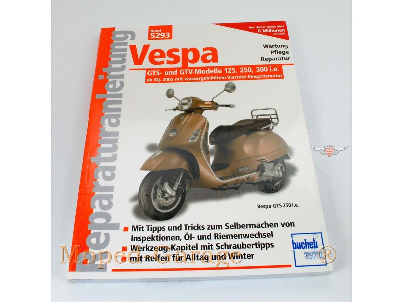 Diverse / Import Technický manuál pro Piaggio GTS, GTV MG00086108