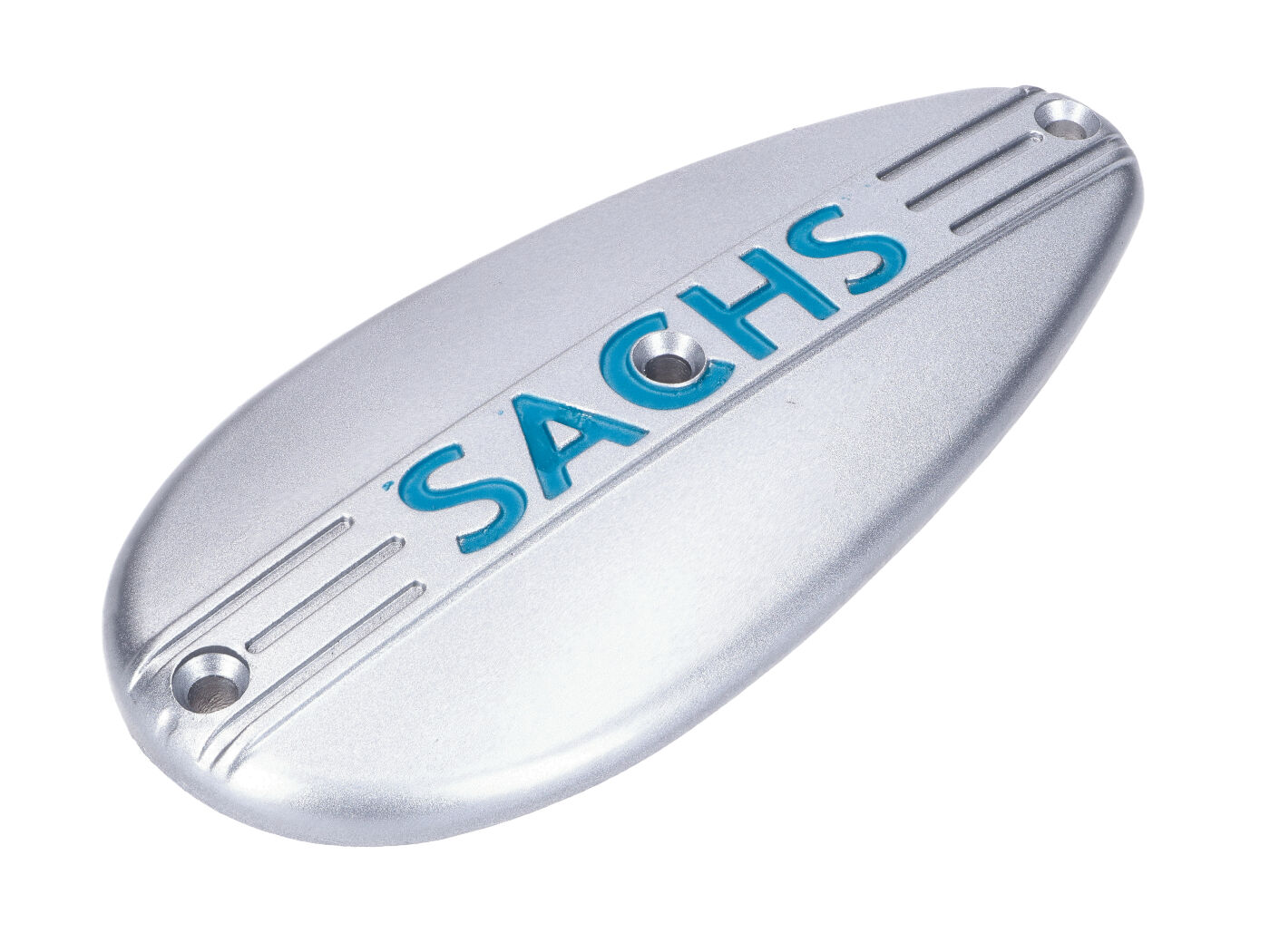 NTS Parts Hliníkový stříbrný kryt zámku setrvačníku pro Hercules, Miele, DKW, KTM, Rixe MG00062475