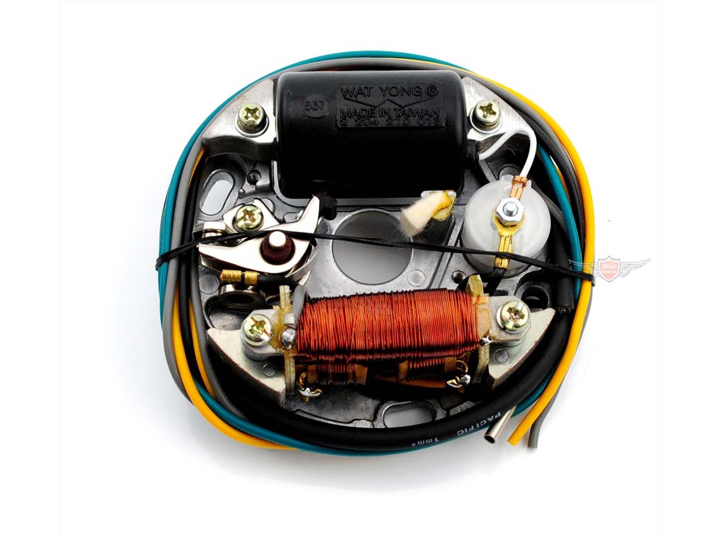 Diverse / Import Zapalovací stator kompletní 6V 15/5W s cívkou brzdového světla pro Zündapp ZD, CS, CX, Hai, GTS, C, Moped, Moped, Mokick MG00004172