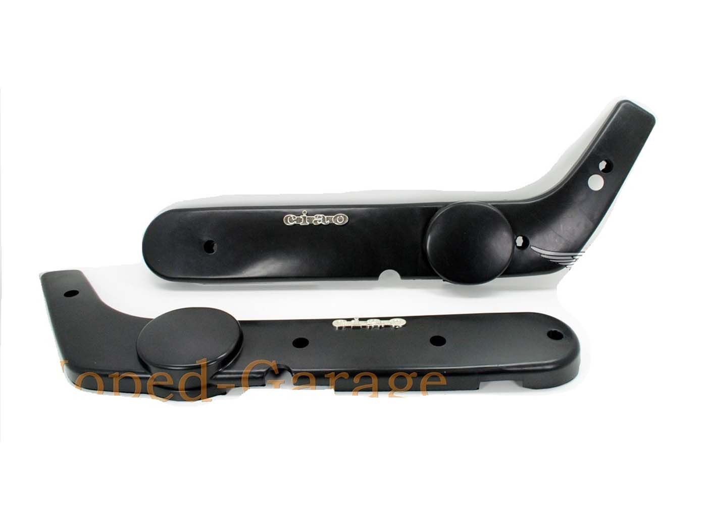 Diverse / Import Černý plastový boční kryt pro Piaggio Vespa Ciao MG00073560