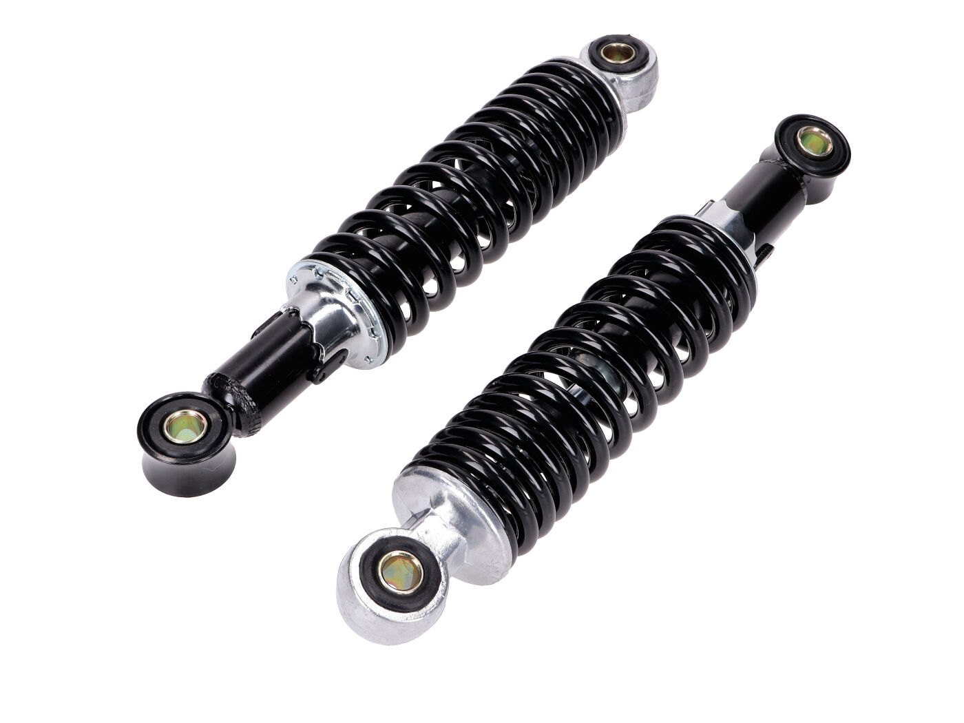 OEM Standard Sada tlumičů černá 240 mm nastavitelná progresivní pro Kreidler Flory, Zündapp, Hercules, Puch MG00025311