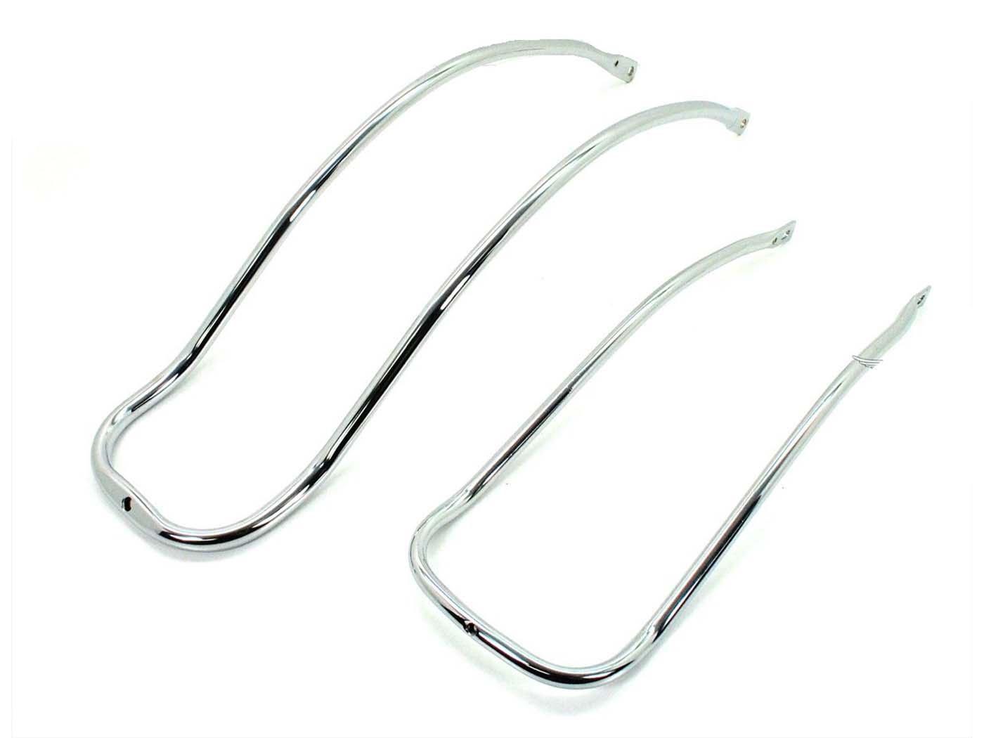 Diverse / Import Chromovaná sada blatníků 340 mm/530 mm pro Kreidler, Florett egg tank MG00007637