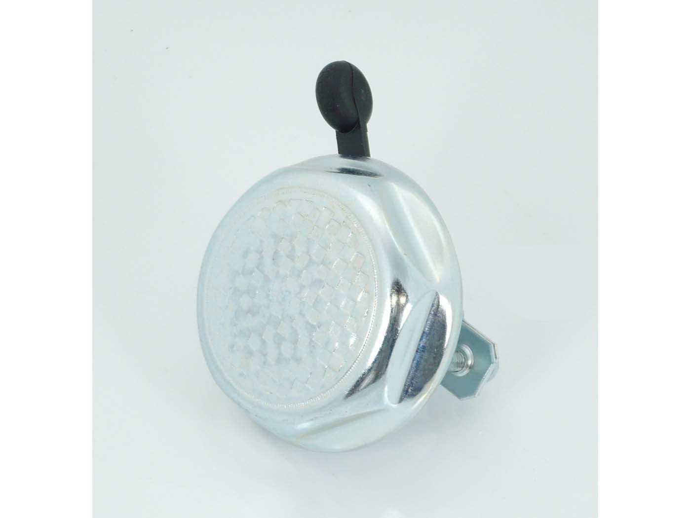 Diverse / Import Zvonek, leskle pozinkovaný, šachovnicový vzor pro Hercules, Zündapp, Kreidler, Puch, Miele, KTM, DKW, Rixe, NSU MG00000422