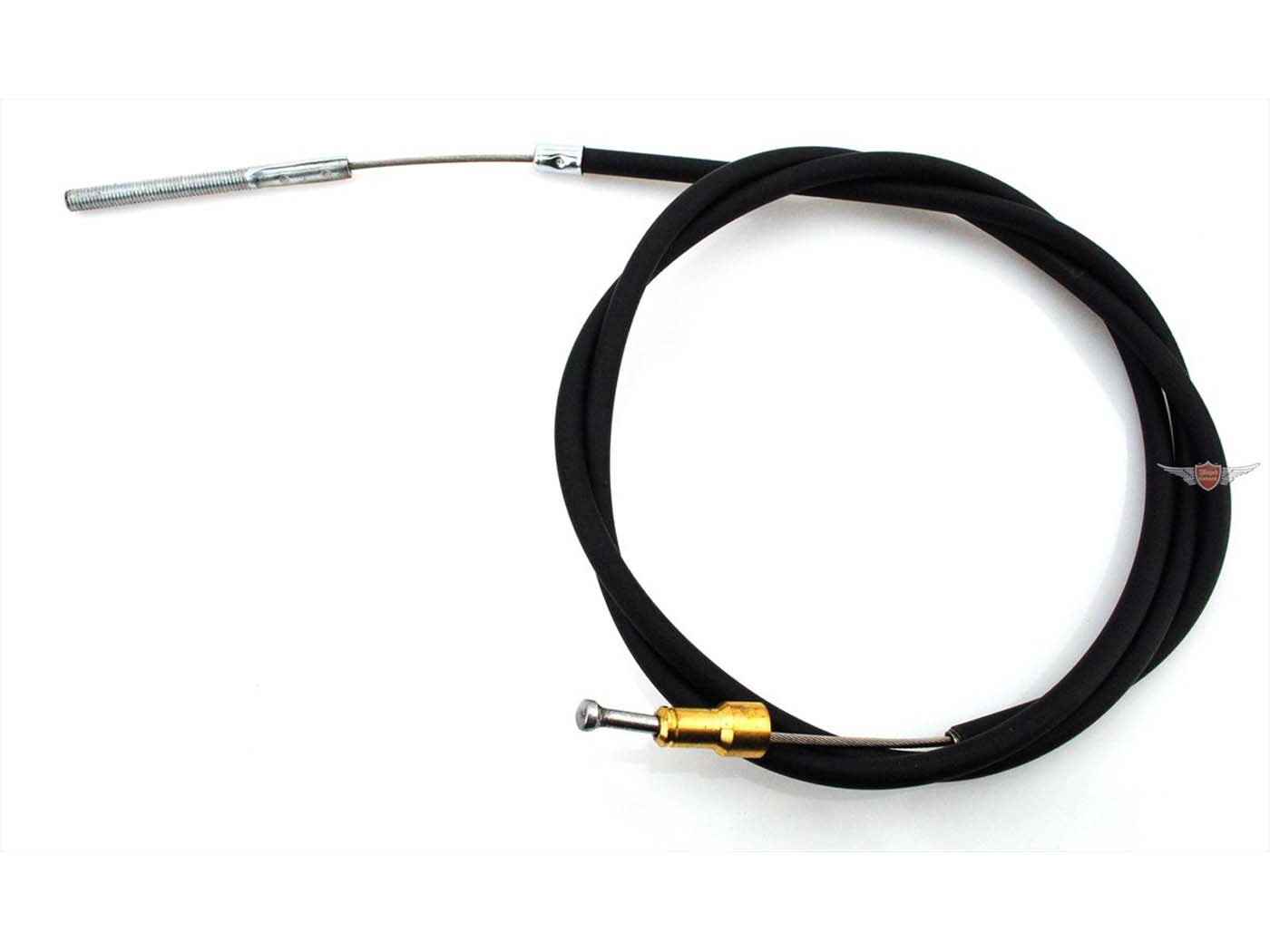 Diverse / Import Brzdové lanko předního kola 2000 mm 409 mm černé pro Simson, Duo 4/1, 4/2 MG00084881