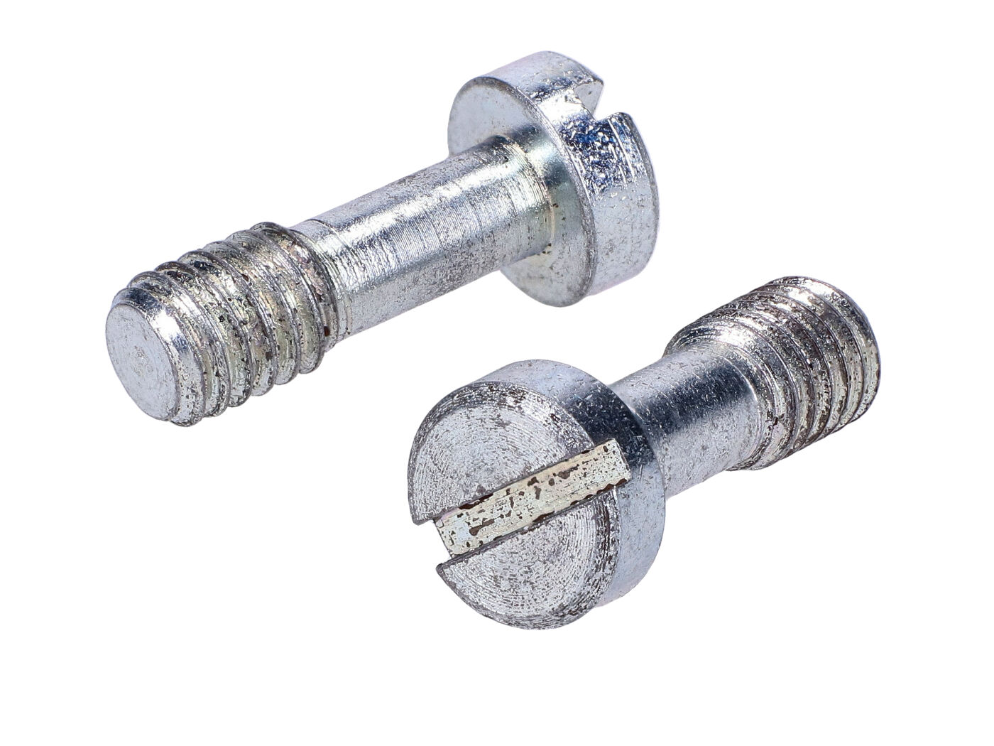 Pränafa Sada šroubů pro Bing, ocel, 2 kusy, pro karburátor typu SRC, Zweirad Union M 50, Solo Moped, typ 110, Zündapp 25 Bergsteiger, Casal K 181, Kreidler Florett 53, Hercules L 50 se Sachs 502, MF, CB DKW 508 Moped 40, Motor 247-04 L2, městské kolo, NL, MF MG00067620