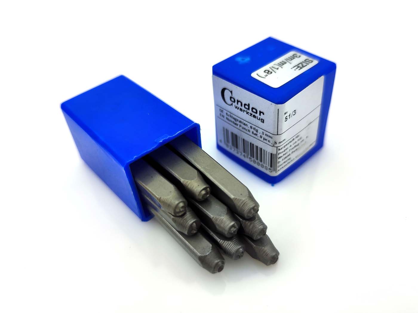 Diverse / Import Číslice pro ražení 3 mm pro mopeds, mopeds, mokicks, KKR motocykly MG00088333