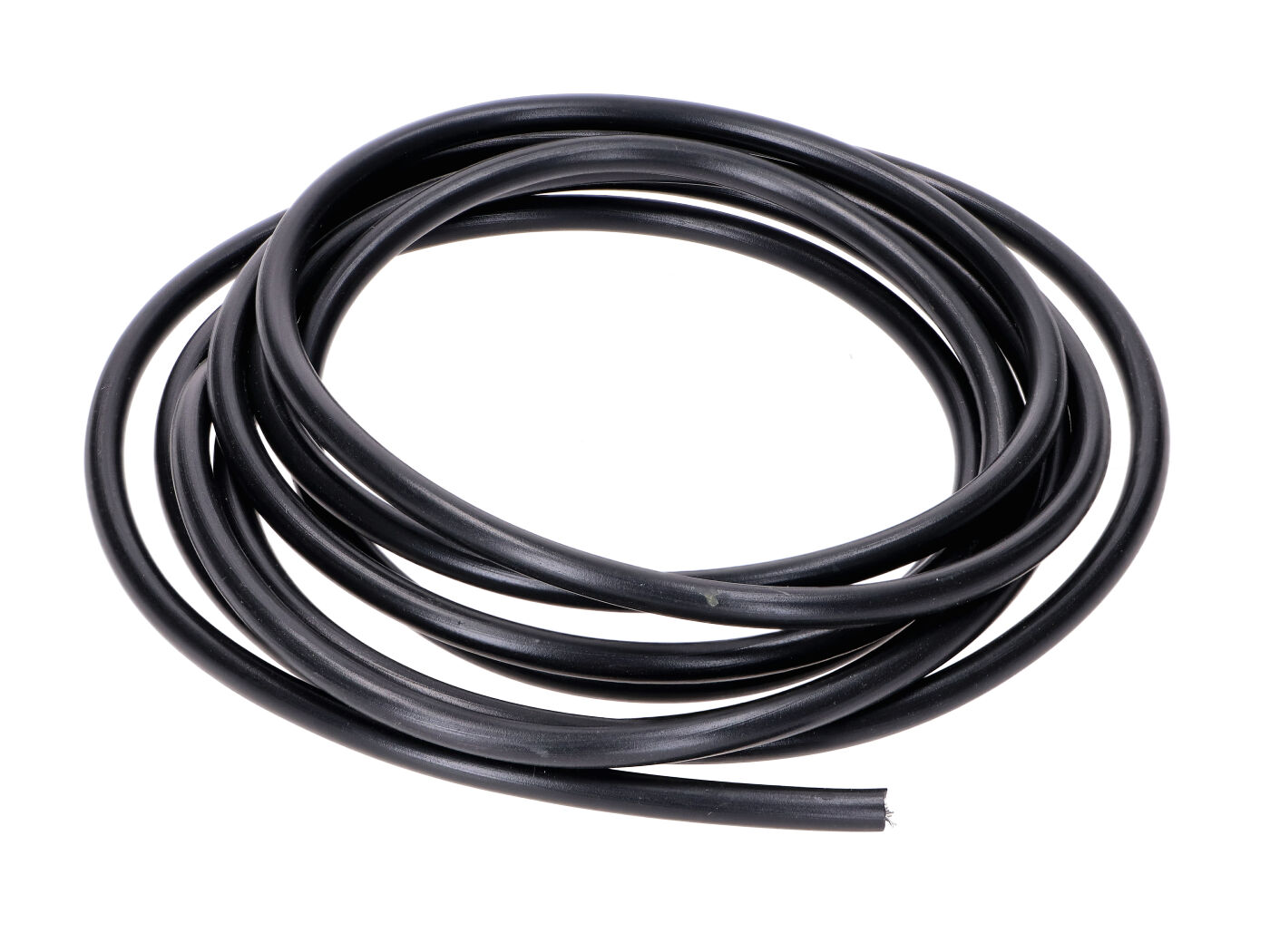 Diverse / Import Zapalovací kabel černý 5 mm 2 m pro Zündapp, Kreidler, Hercules, Puch, KTM, DKW, moped, skútr, motocykl MG00041229