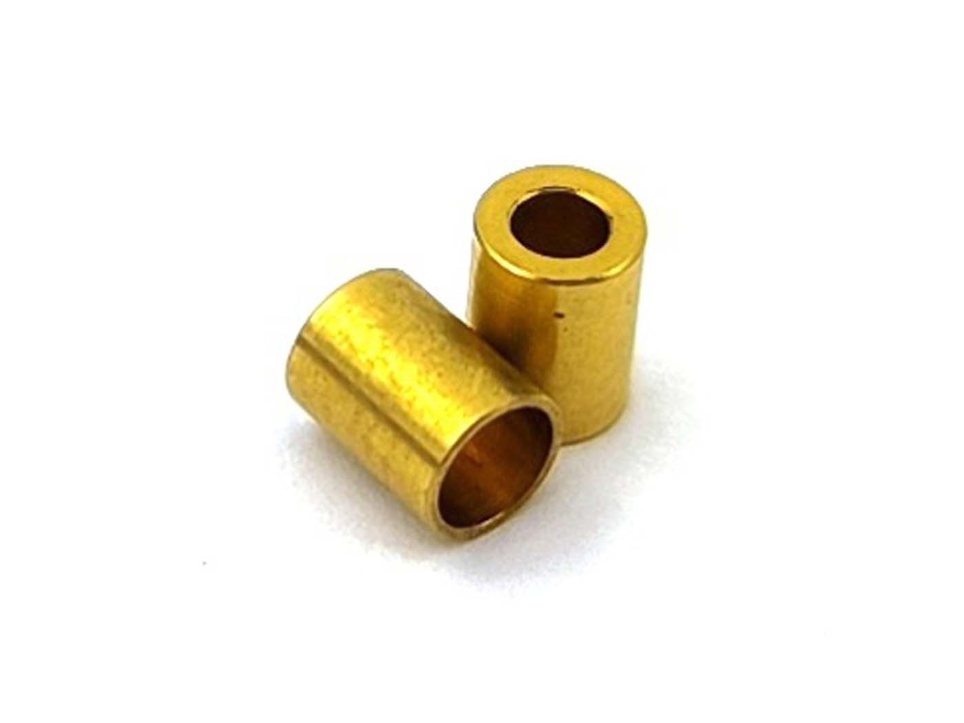 MOGA Pájecí nipl mosazný 3,2 mm × 5 mm, vrtání 1,8 mm pro moped, moped, mokick, KKR, motocykly MG00008214