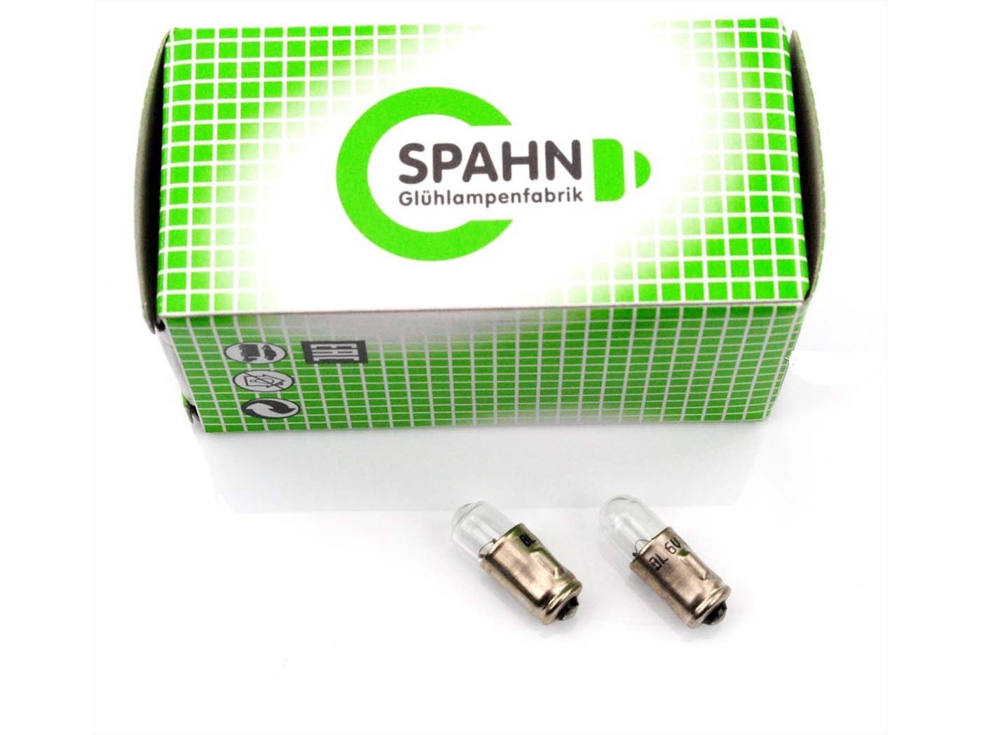 Spahn Glühlampen Žárovka přístrojové desky 2 kusy 12 Volt Watt pro Kreidler, Florett RS RMC MG00005231