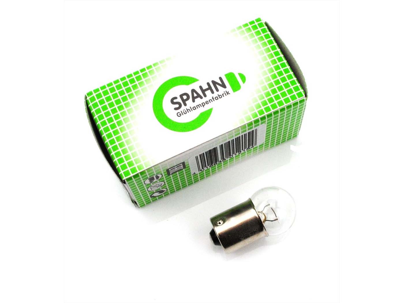 Spahn Glühlampen Žárovka zadního světla 12 V 10 W průměr patice 15 mm pro Zündapp KS 80 Super Typ 537 MG00005280
