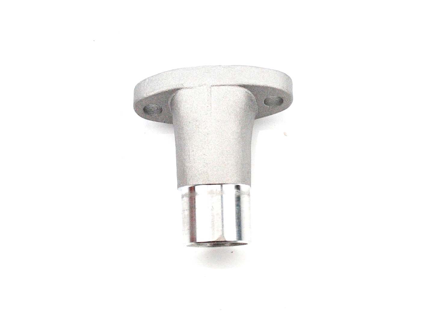 Diverse / Import Sací příruba hliníková, připojení karburátoru 25 mm, vnitřní průměr 20 mm, rozteč montážních otvorů 44 mm, pro Zündapp, CS, CX, Hai, ZD, GTS, C 50 Sport MG00061583