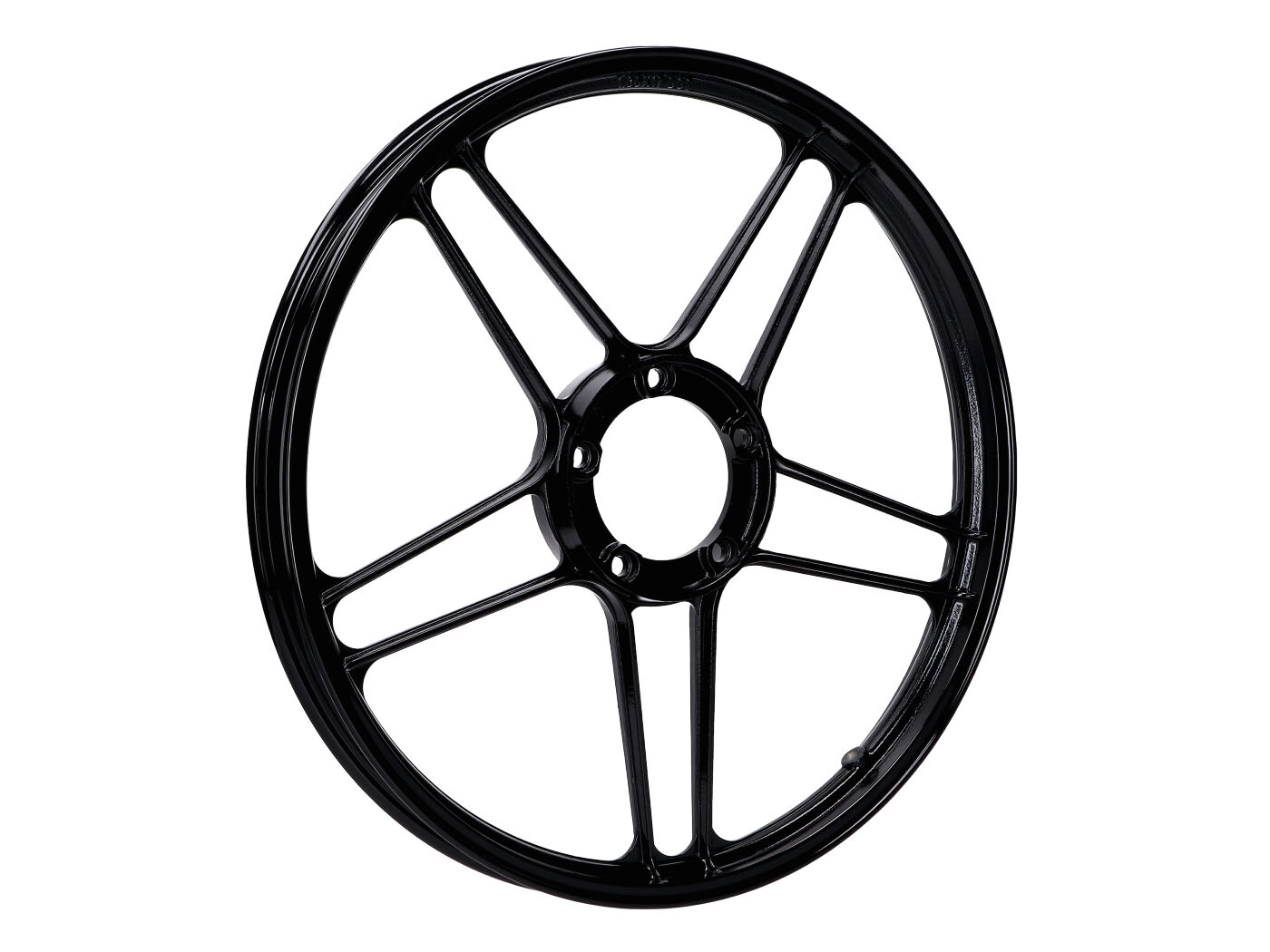 OEM Standard Kolo hliníkové černé lesklé 17 palců, přední i zadní, pro Puch Maxi 53569