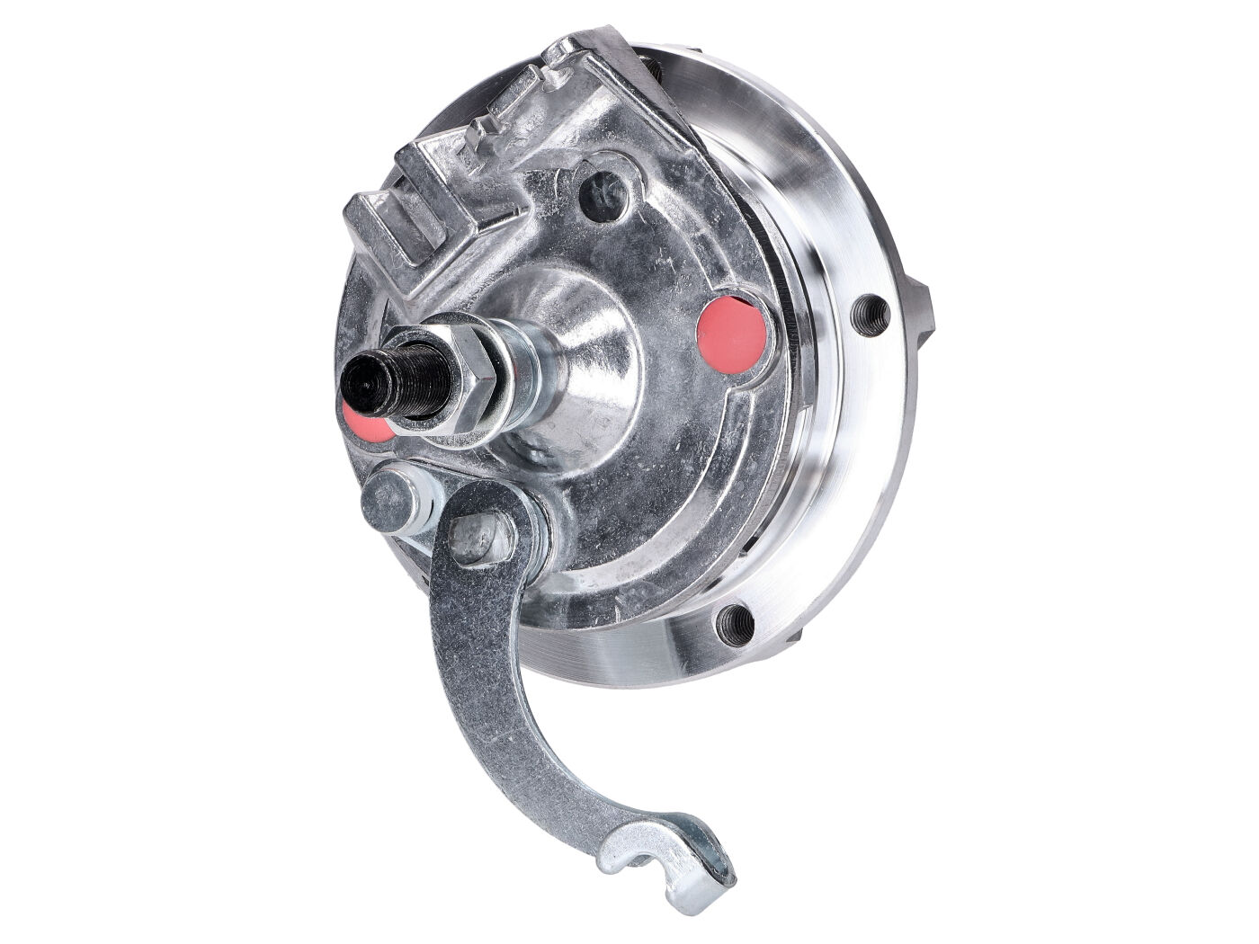 OEM Standard Náboj kola kompletní s brzdovým štítem pro lité kolo Grimeca 12 mm přední pro Puch Ma 53573