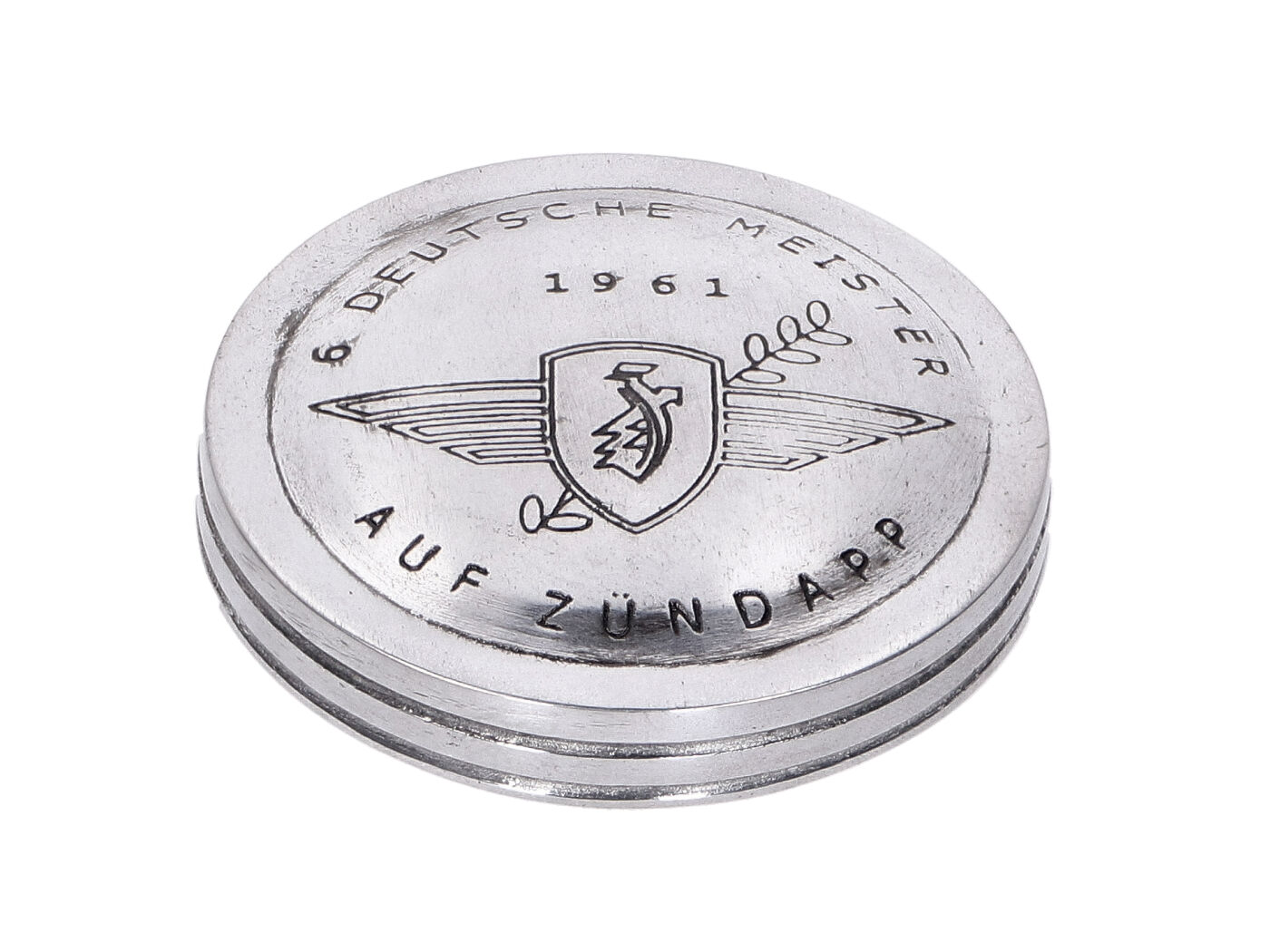 OEM Standard Chromované víčko nádrže s logem pro Zündapp 53635