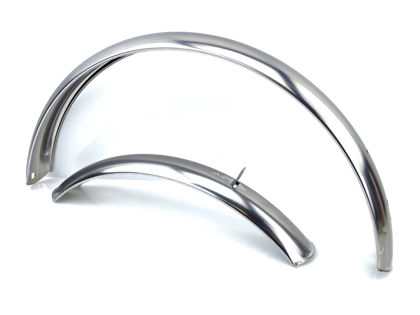 Diverse / Import Sada blatníků kov chrom 550mm/400mm 55mm pro moped, moped, mokick MG00073390