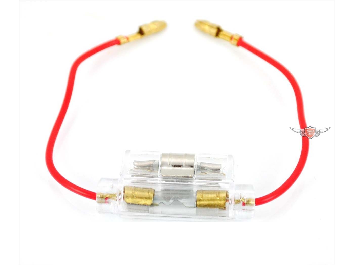 Diverse / Import Plastový držák pojistky s kabelem a pojistkami pro Yamaha RD, DT, FS 50, 80, 125 MG00004258