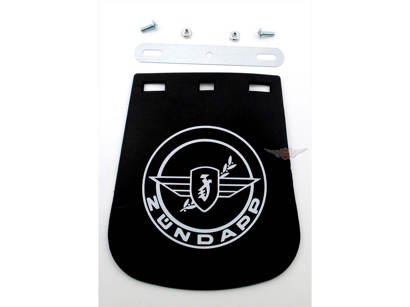 Diverse / Import Gumová zástěrka 165x140 mm černá pro Zündapp, GTS, KS, C, CS, CX, Hai, ZD MG00073767