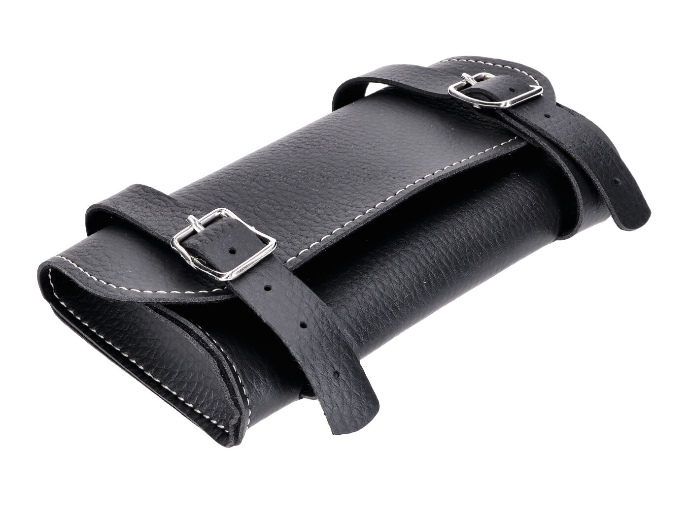 Diverse / Import Taška na nářadí, sedlová brašna černá 140x80 mm pro Piaggio, Vespa Ciao, Si, Bravo, Boxer, Grillo, Moped, Mokick, jízdní kolo 53863