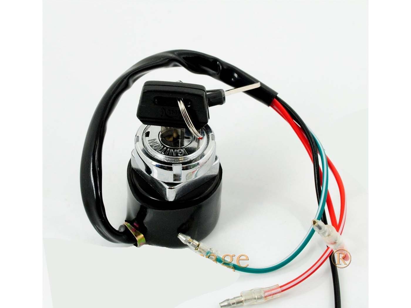 Diverse / Import Kovový černý zámek zapalování pro Honda Dax ST 50, 70 MG00054122