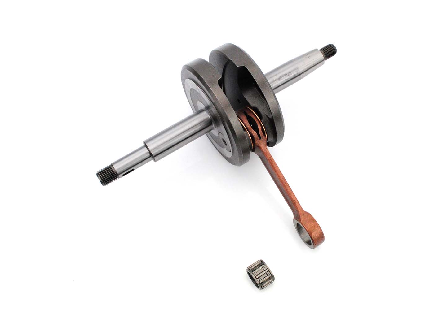 Diverse / Import Kliková hřídel Barikit ocelová, 85 mm, pístní čep 14 mm pro Hercules K 50 SX, RX, RL, SL, RE, SE, Sprint, DKW RT 159, KTM Comet MG00621397