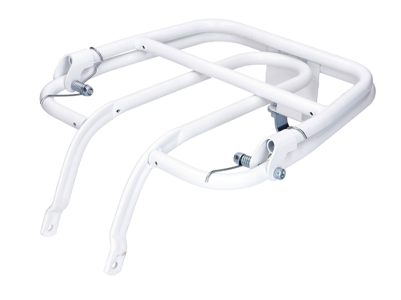 Přední nosič zavazadel Moto Nostra pro Piaggio Ciao - bílý MN4500W