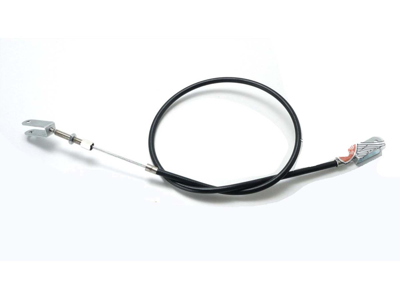 MOGA Brzdové lanko zadního kola černé 680.112 pro KTM Ponny, Gritzner & Kaiser De Luxe, Hercules NHW R 50, Rabeneick skútr MG00084101