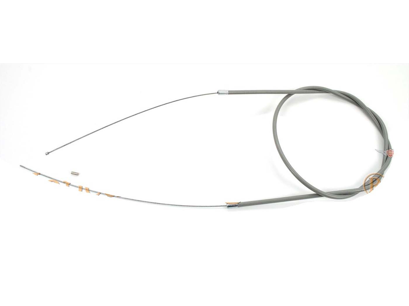 MOGA Plynové lanko ocelově šedé pro Mobylette N140, N150 MG00084574