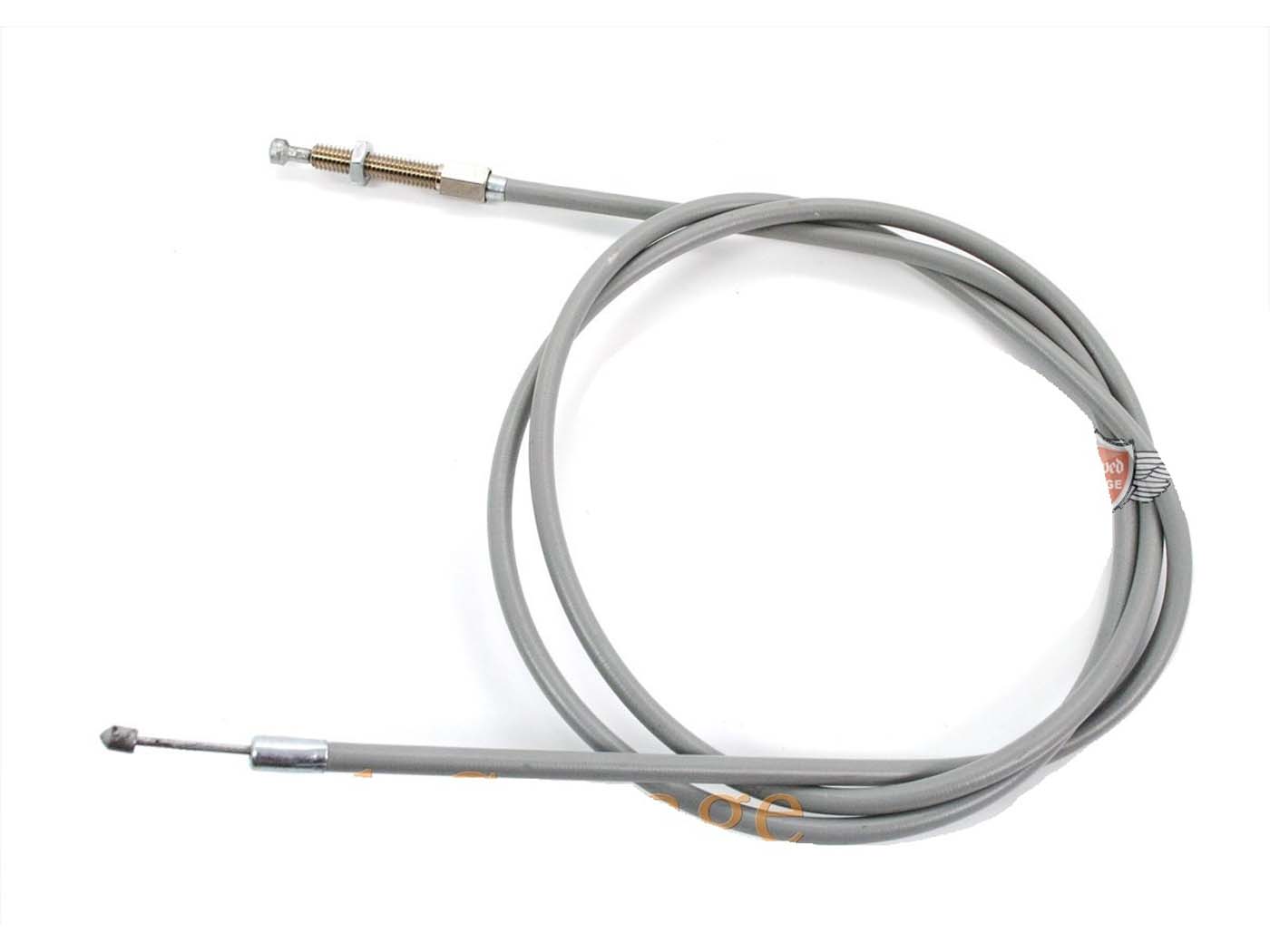 MOGA Šedé lanko spojky 1245 mm pro KTM Ponny, Gritzner & Kaiser De Luxe, Hercules Rabeneick R 50 MG00084596