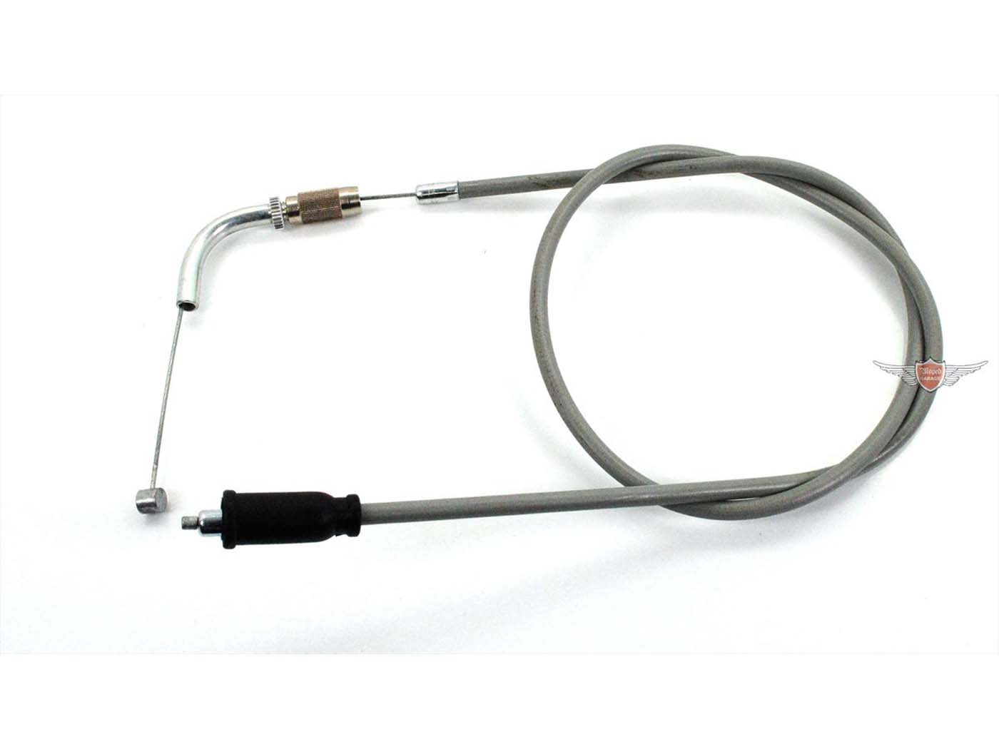 MOGA Plynové lanko v metalické šedé pro Zündapp, KS 50 Sport MG00084797