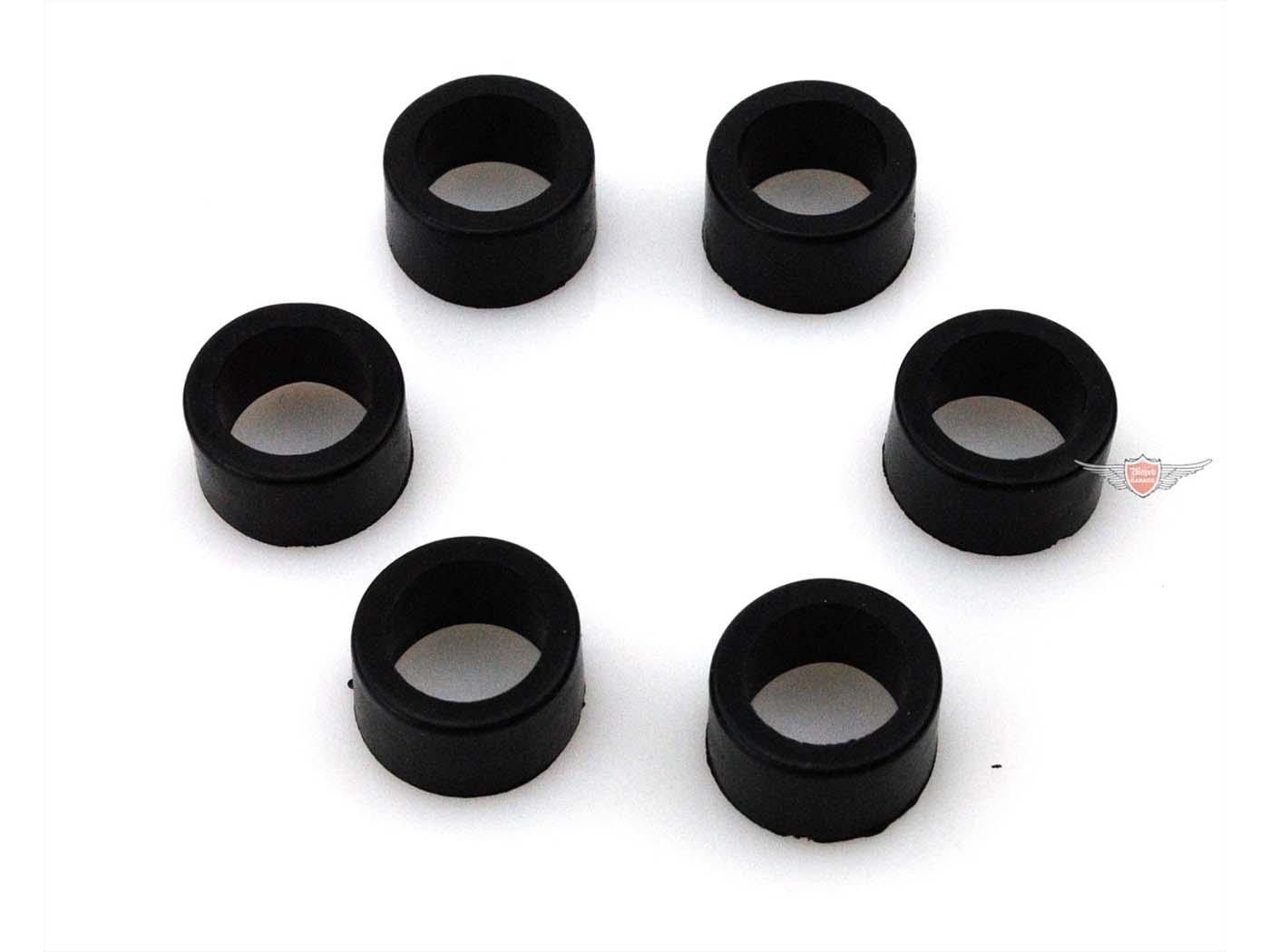 Diverse / Import Sada gumových kroužků 20 mm x 16 mm 11 mm černá pro DKW Victoria Hummel Super, Vicky Standard, Express Super, typy 102, 116, 117, 126, 156 MG00093182