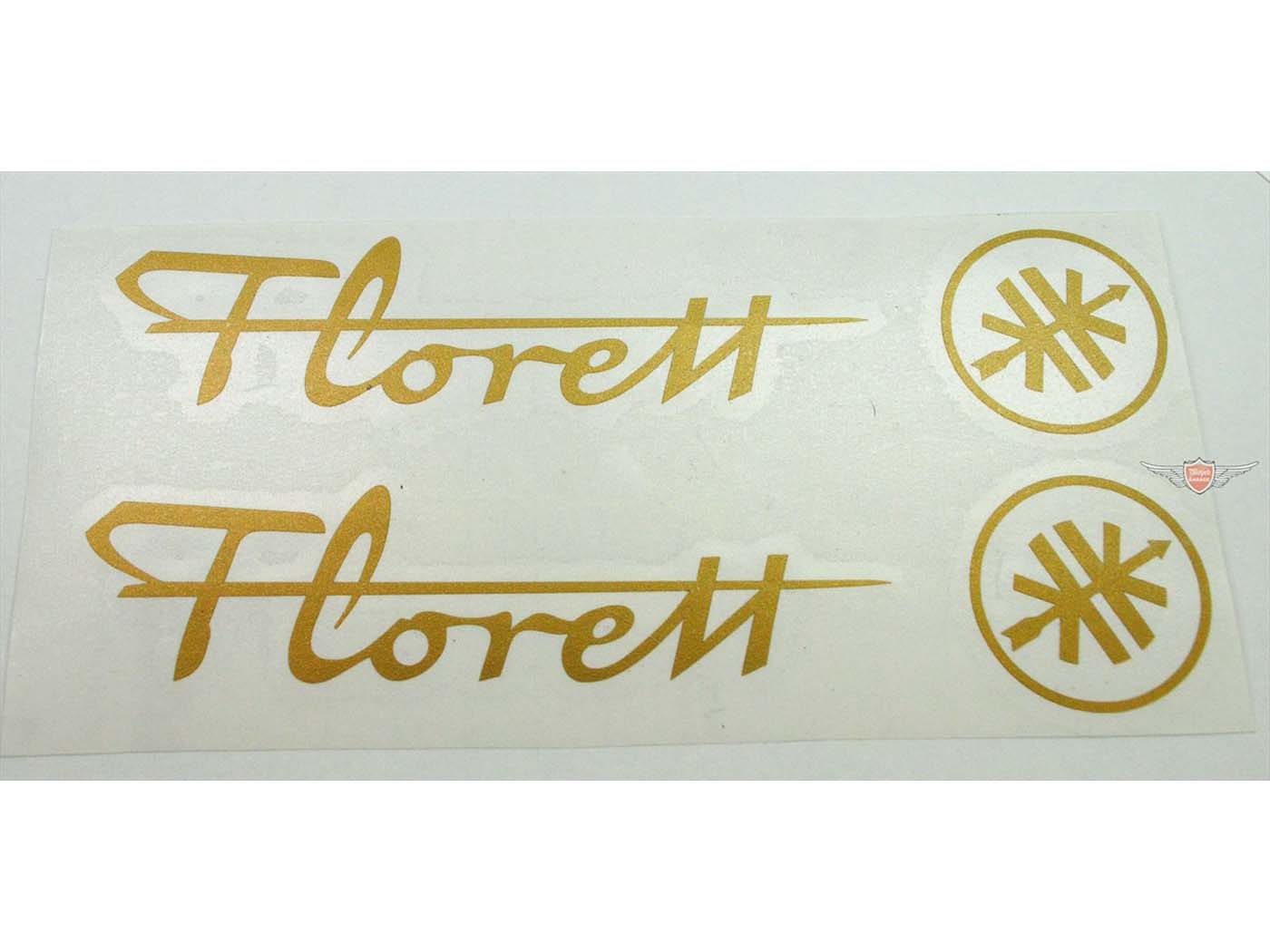 Diverse / Import Samolepka na nádrž zlatá 170 mm x 35 mm pro Kreidler, Florett MG00083225