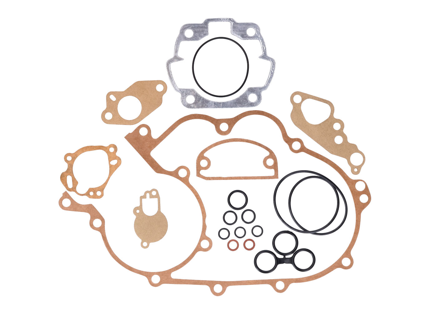 Athena Sada těsnění motoru vč. O-kroužků pro Vespa T5 125 ccm 53424