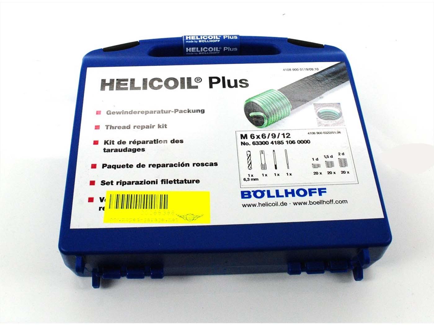 Diverse / Import Opravná sada z nerezové oceli M6x1.00 pro moped, moped, mokick MG00088388