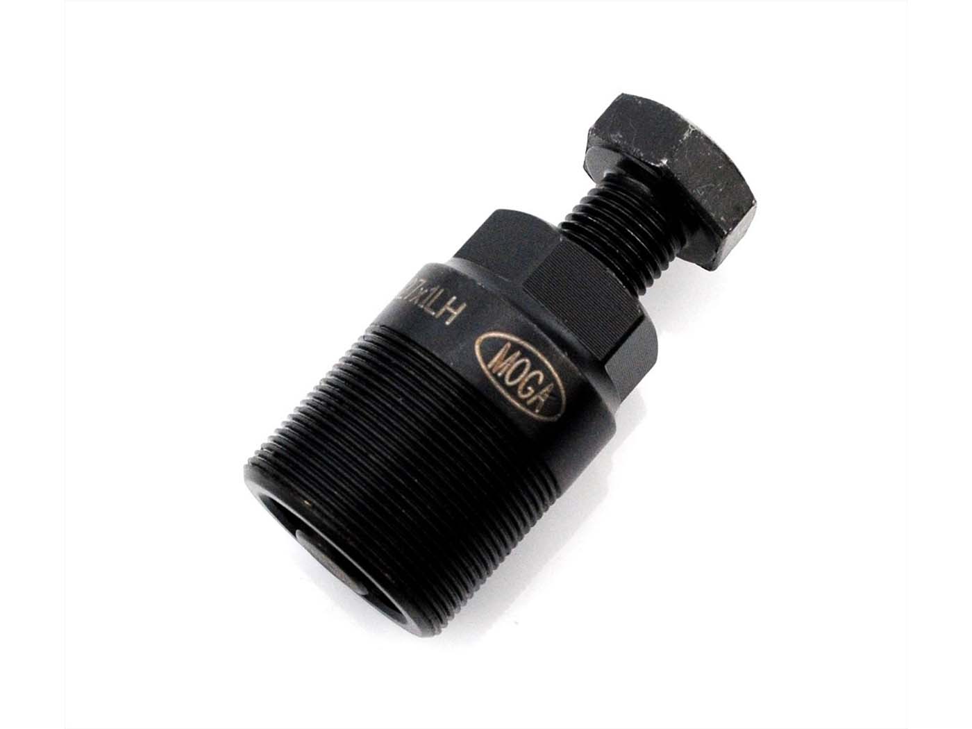 MOGA Stahovák rotoru magneta MOGA, ocelový, M27 x 1 levý závit, černý, pro Minarelli MG00088568