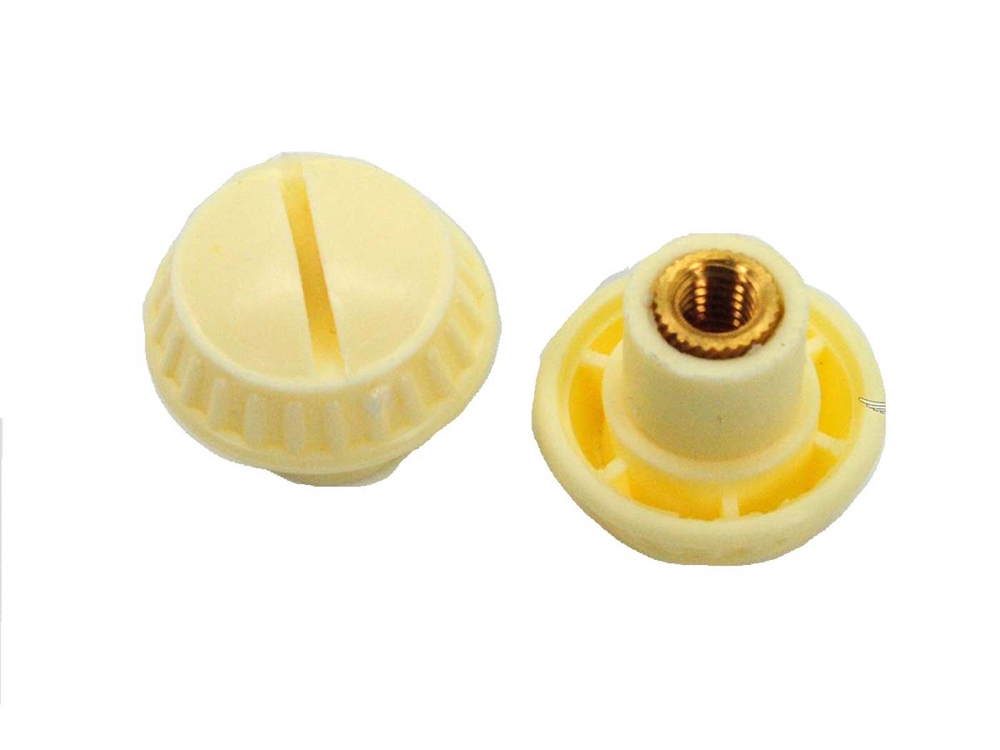 Diverse / Import Sada šroubů krémově bílá M6 12 mm pro MBK, Mobylette MG00007671