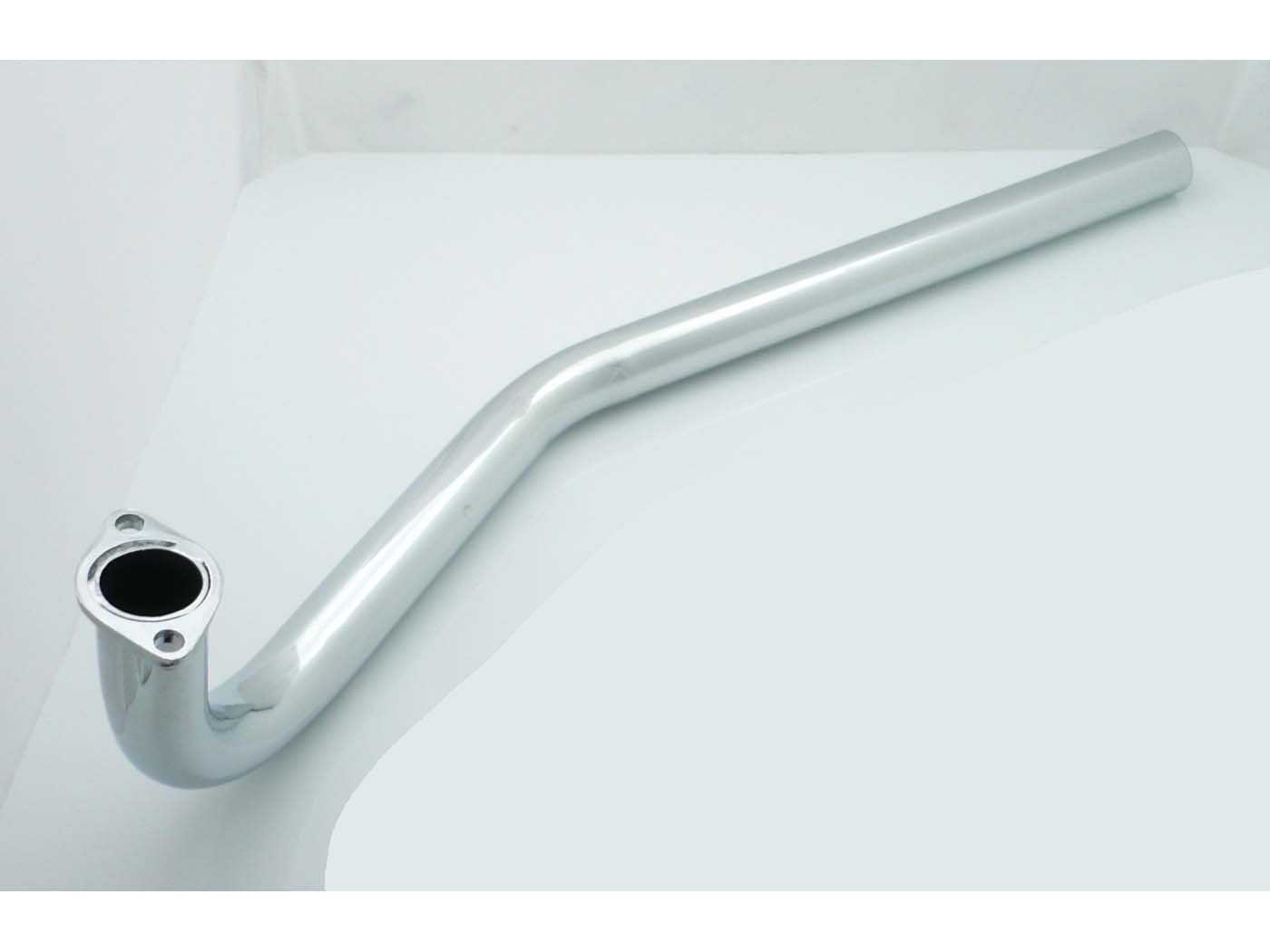 Diverse / Import Výfuková příruba, kovová, vnitřní průměr 25 mm, vnější průměr 28 mm, rozteč montážních otvorů 43 mm, pro Puch Monza MG00001418