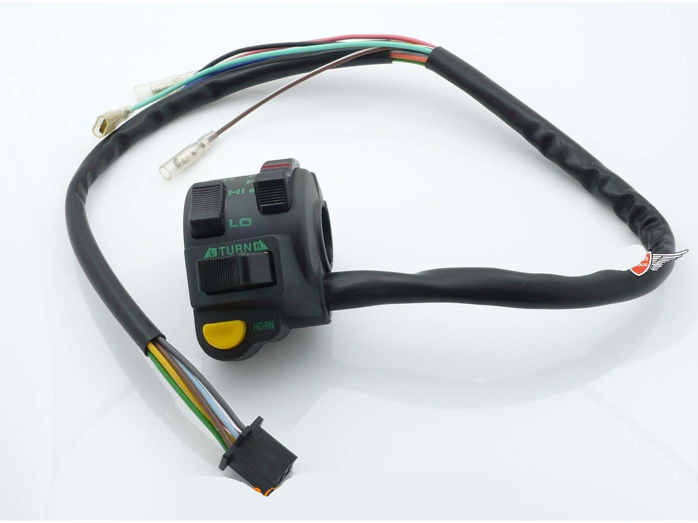 Diverse / Import Řídítkový přepínač, plastový, černý, pro Honda, MB, MT 5, 8, 50, 80 MG00005437