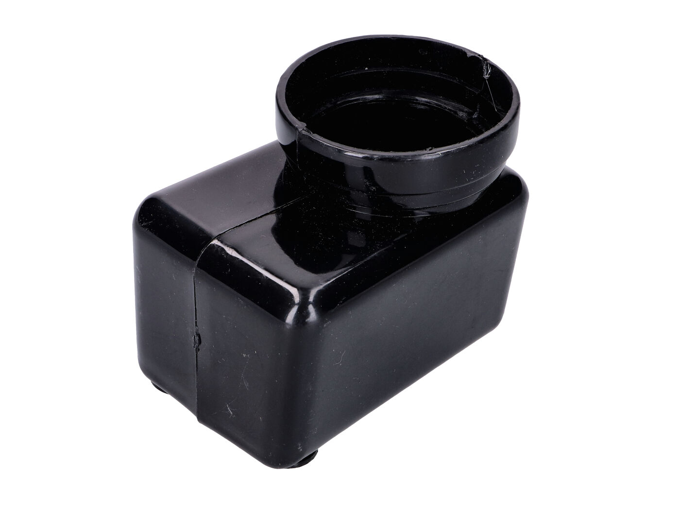 NTS Parts Plastový tlumič výfuku 55 mm černý pro moped, moped, mokick MG00061354