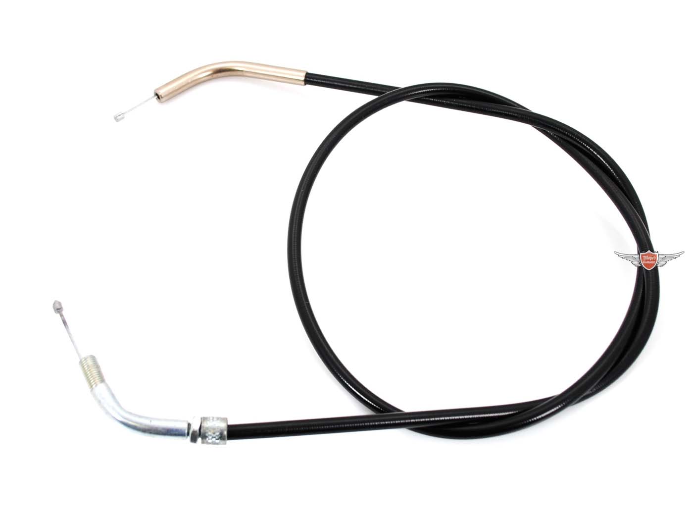 MOGA Lanko plynu černé kovové 3rychlostní pro Puch, VS 50 D MG00084109