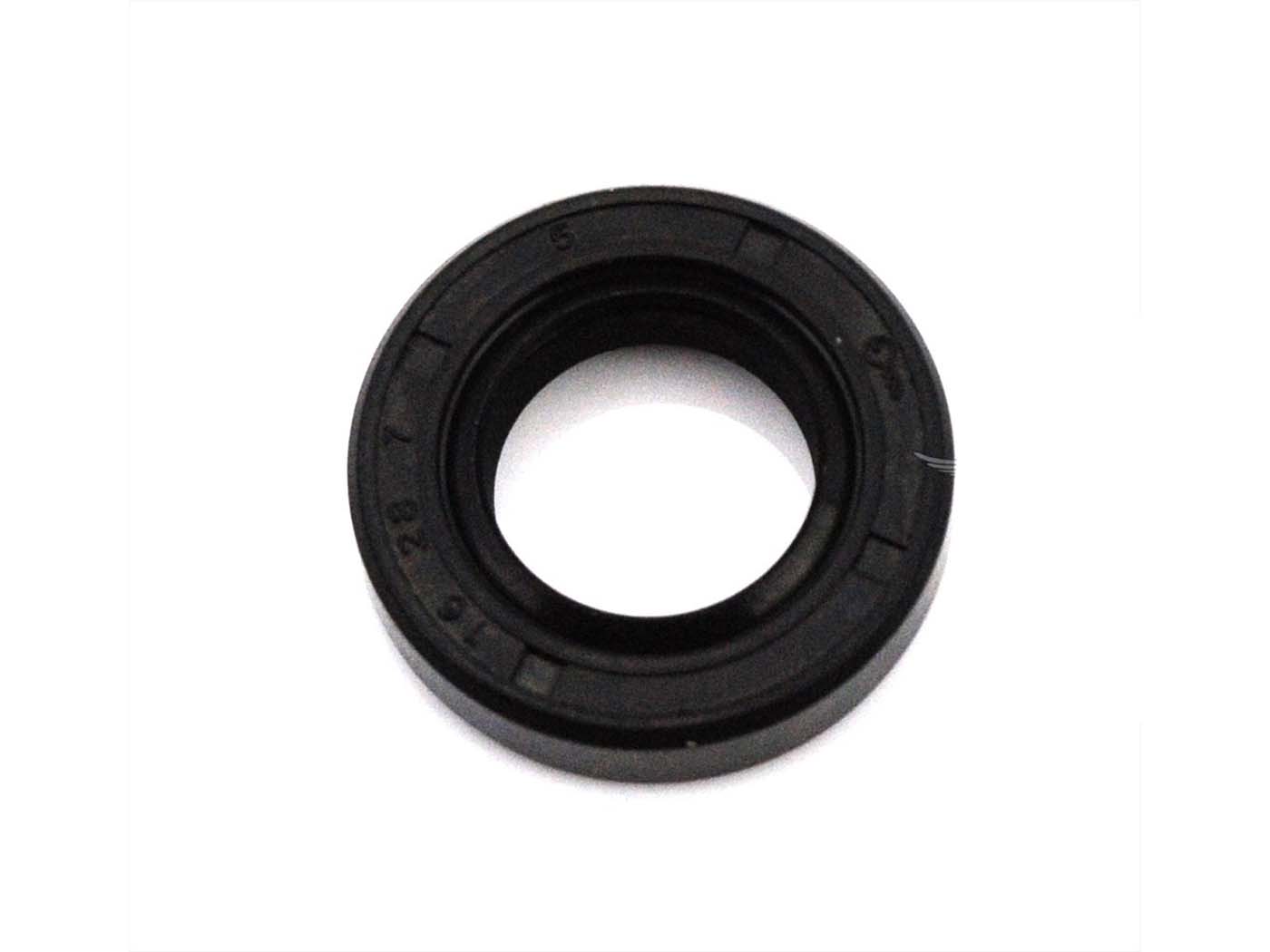 Diverse / Import Těsnicí kroužek Drilastic, guma 16x28x7mm, černý, pro Zündapp ZA, ZR, X, A, Simson SR 1, 2, 2E, KR 50 MG00006379