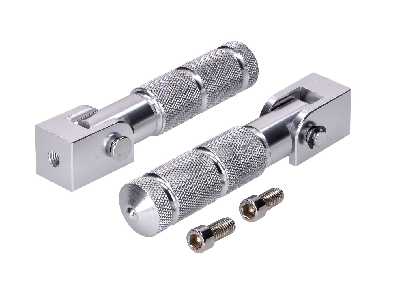 101 Octane Sada stupaček spolujezdce CNC stříbrná 53835