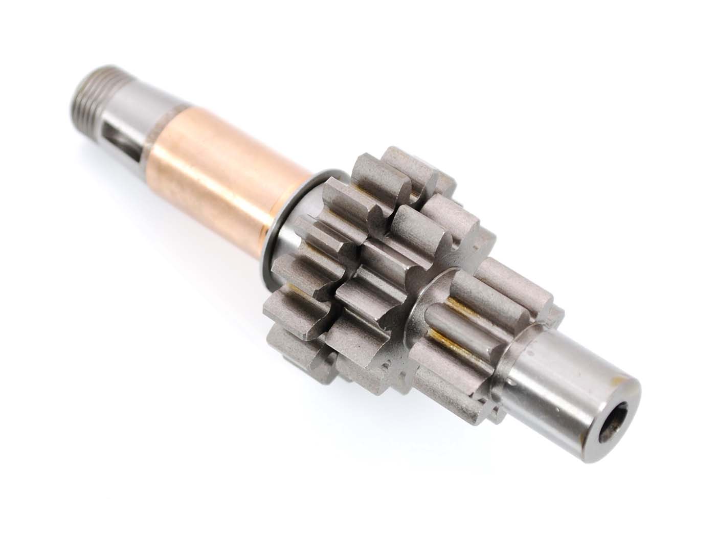 Diverse / Import Vedlejší hřídel ocelová 0,8–2,2 HP pro Hercules, Miele, DKW, KTM, Rixe, Gritzner, Göricke, moped, moped, mokick MG00062300